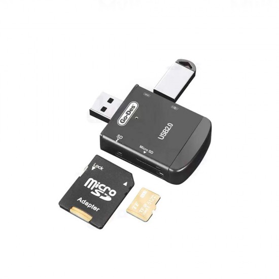 Go Des Multifunction OTG Card Reader DK109