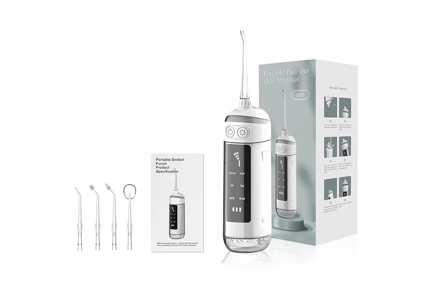 6 Mode Oral Irrigator Portable Water Flosser