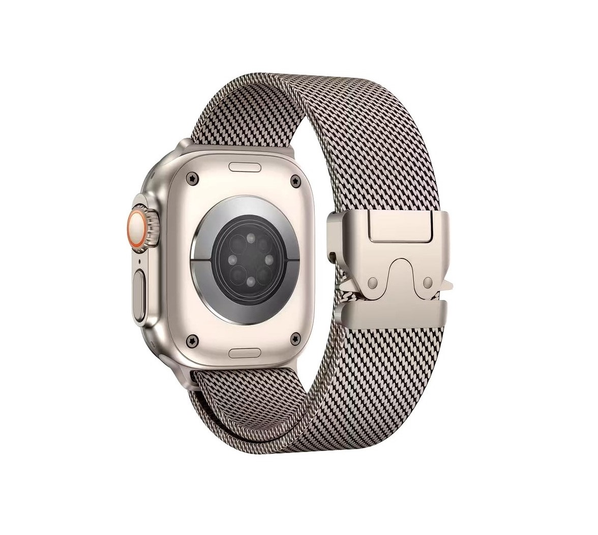 Stainless Steel Strap for Apple watch Black