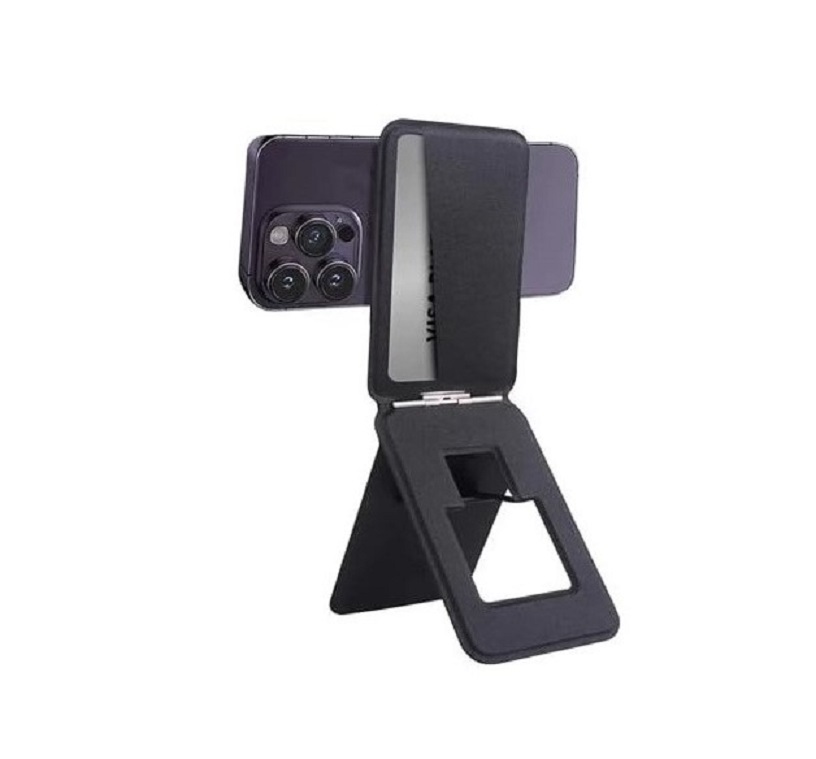 3 in 1 Tripod Stand And Magnetic Wallet Black
